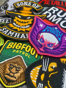 Patches Pins and Stickers