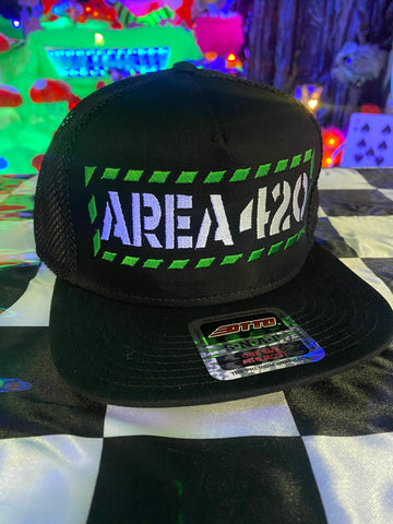 Area 420 Snap Back Trucker Hat