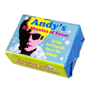 Andy's Fifteen Minutes of Foam Soap