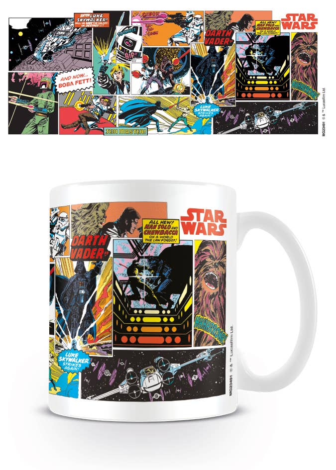 Star Wars - Comic Panels Mug