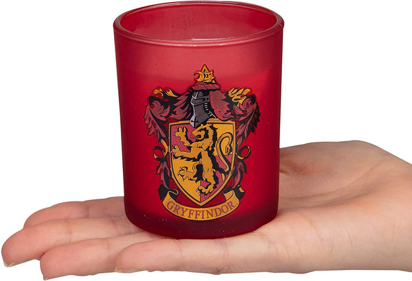 Hogwartz House Glass Votive Candle