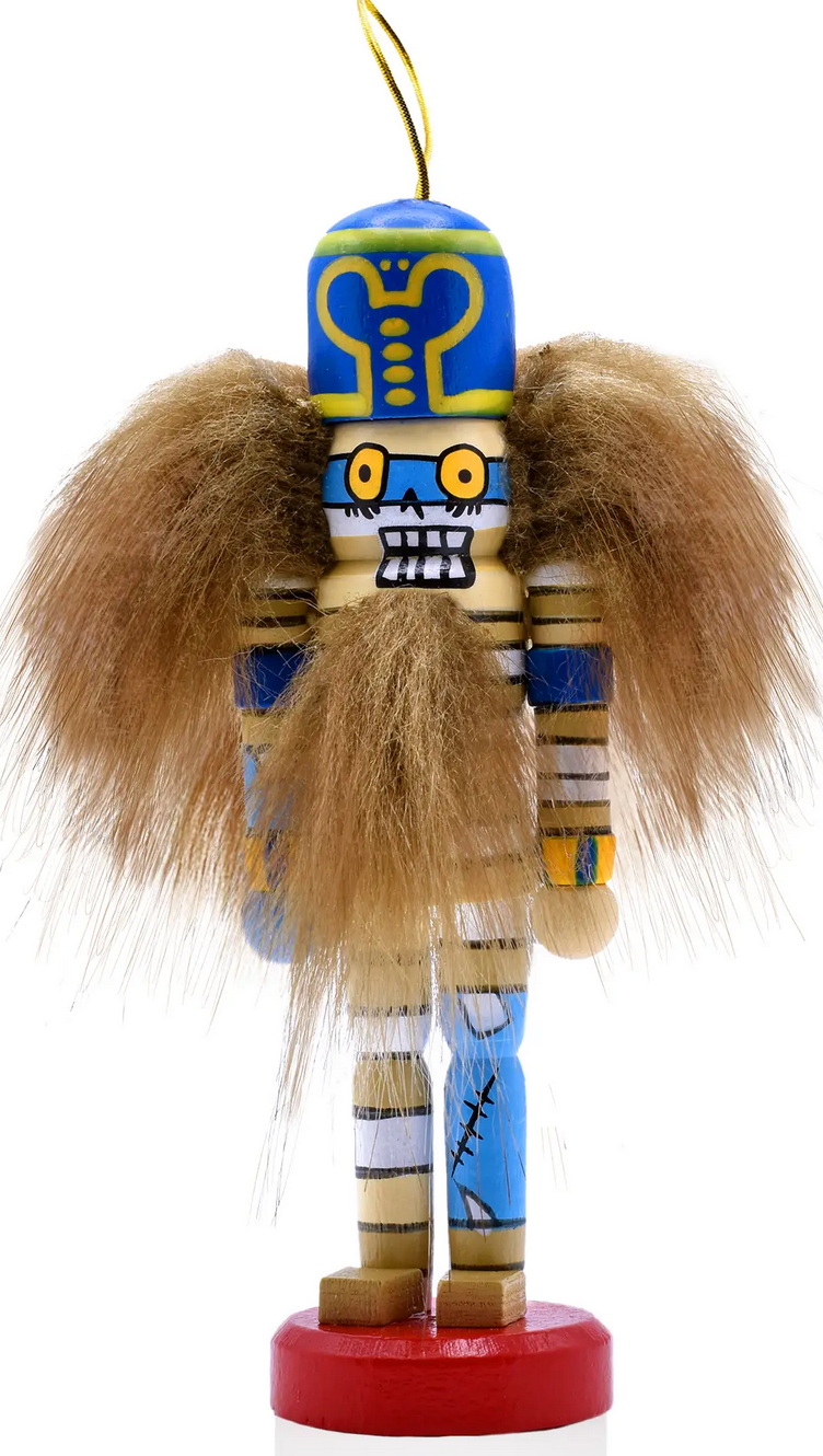 Mummified Mel Nutcracker Ornament