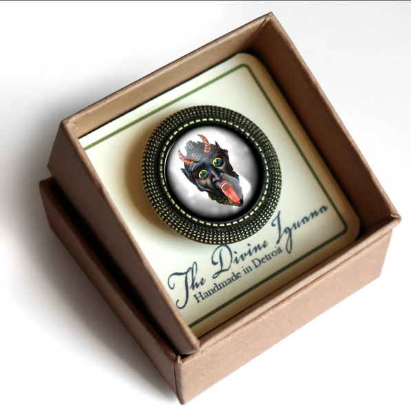 Krampus Pin (Brooch)