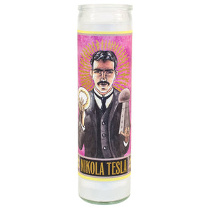 Tesla Secular Saint Candle