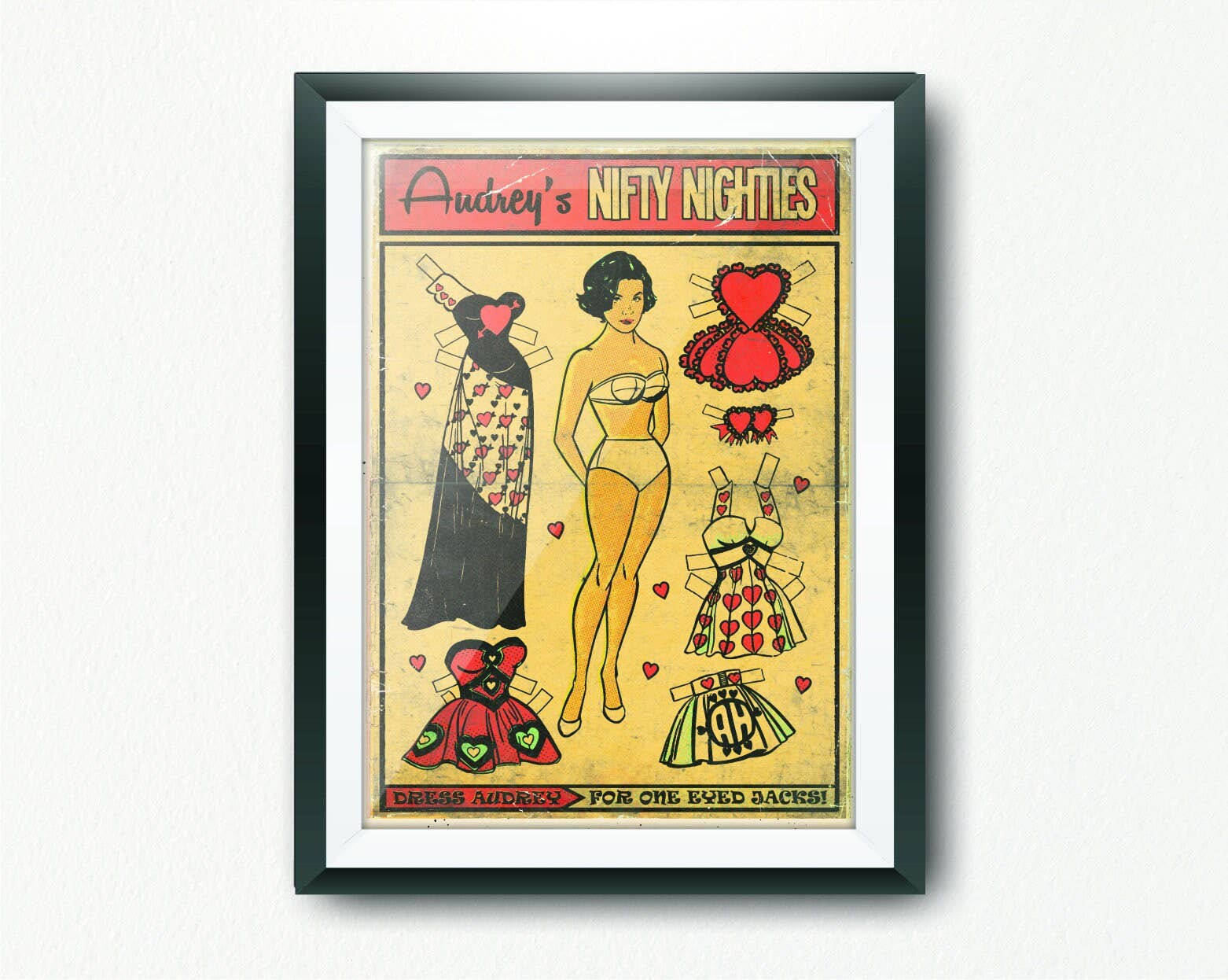 Twin Peaks - Audrey Horne Vintage Comic 'Paper Doll'