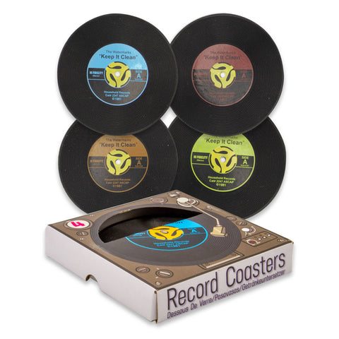 45 Record Coasters