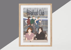 The Breakfast Club Movie Poster