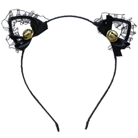 Cat Headband - Black