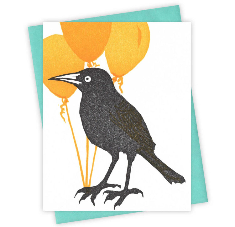 Bunch of Balloons Grackle Card