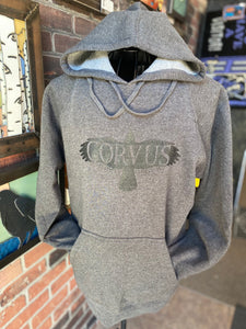 Corvus Front Logo Adult Unisex Hoodie