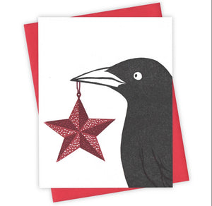 Holiday Star Grackle Card