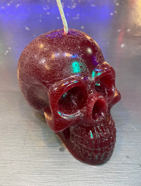 Big Skull Candle